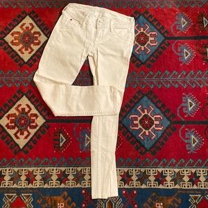 HUDSON JEANS 25 WHITE